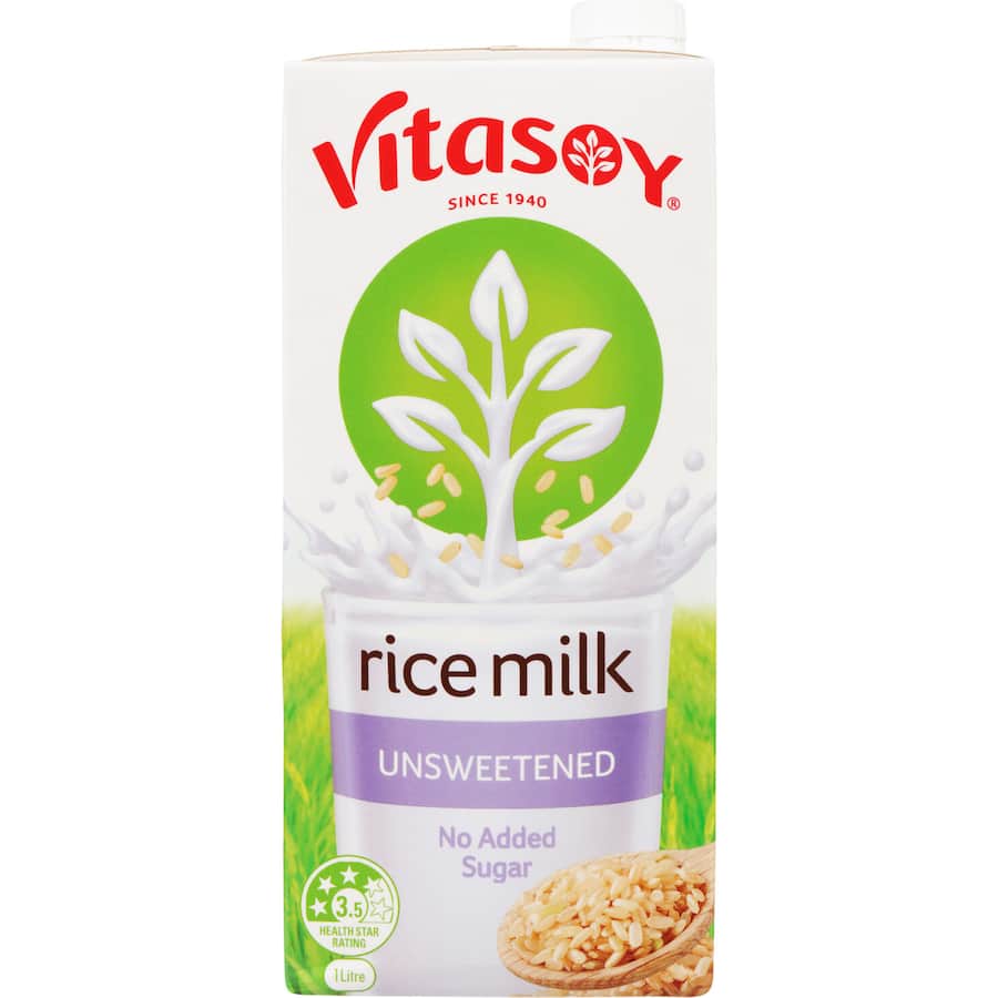 Vitasoy Unsweetened Rice Milk 1L