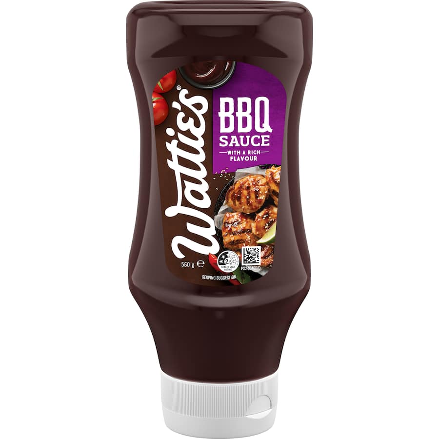 Watties Upside Down BBQ Sauce 560g