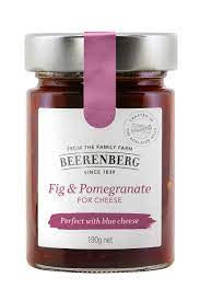 Beerenberg Fig & Pomegranate for Cheese 190g