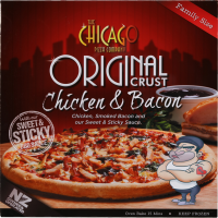 Chicago Classic Crust BBQ Chicken & Bacon Pizza 640g