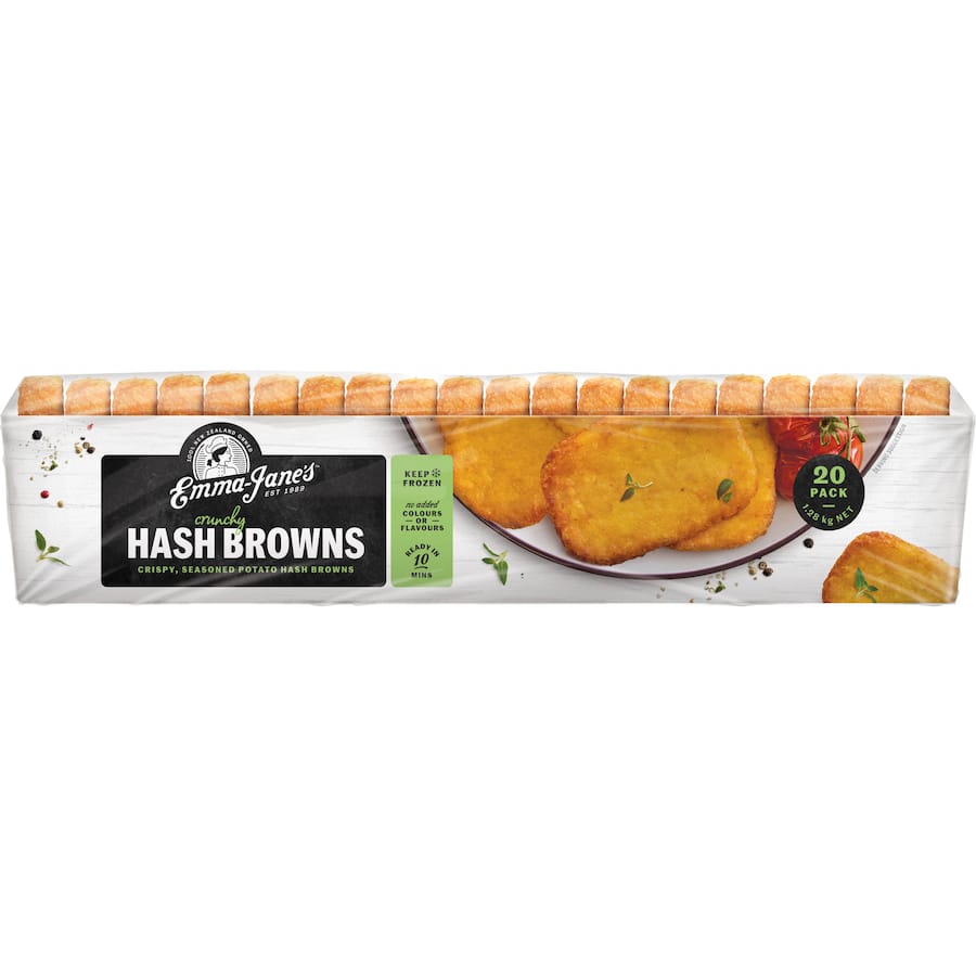 Emma Janes Hashbrown Patties 20pk 1.28kg