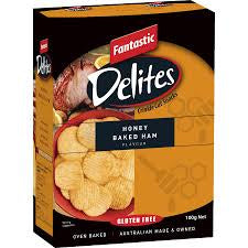 Fantastic Delites Honey Baked Ham Crackers 100g