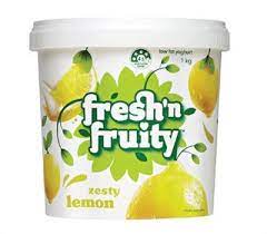 Fresh N Fruity Zesty Lemon Yoghurt 1kg