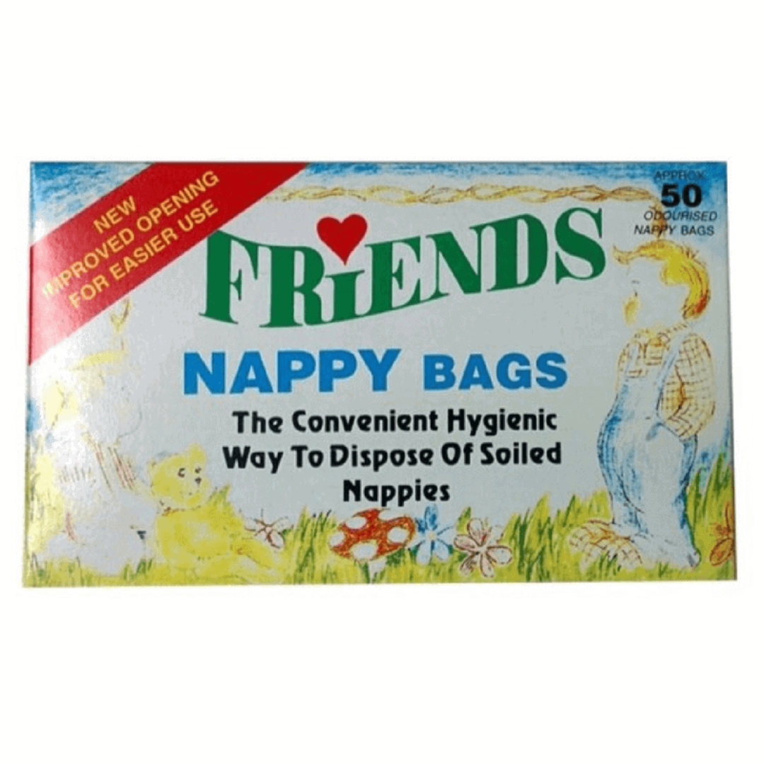 Friends Odourised Nappy Bags 50pk