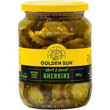 Golden Sun Short & Sweet Gherkins 680g