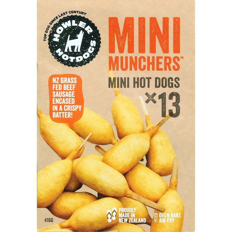 Howler Original Mini Munchers Hotdogs 13pk