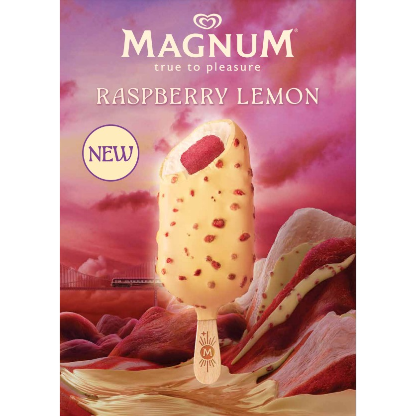 Magnum Euphoria Pink Lemonade Ice Cream on Stick 90ml