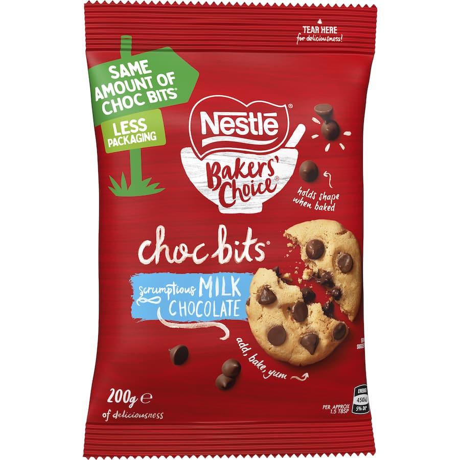 Nestle Chocolate Bits Milk 200g
