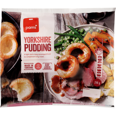 Pams Yorkshire Pudding 12pk