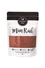 Pepper & Me Man Rub Bag 70g