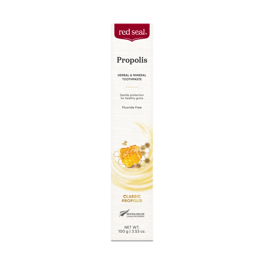 Red Seal Propolis Herbal & Mineral Fluoride Free Toothpaste 100g