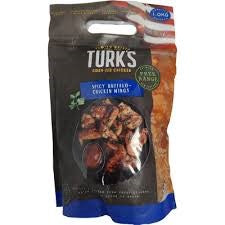 Turk's Chicken Wings Free Range Spicy Buffalo 1kg