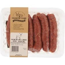 Venison Red Wine & Cracked Pepper Sausages 500g