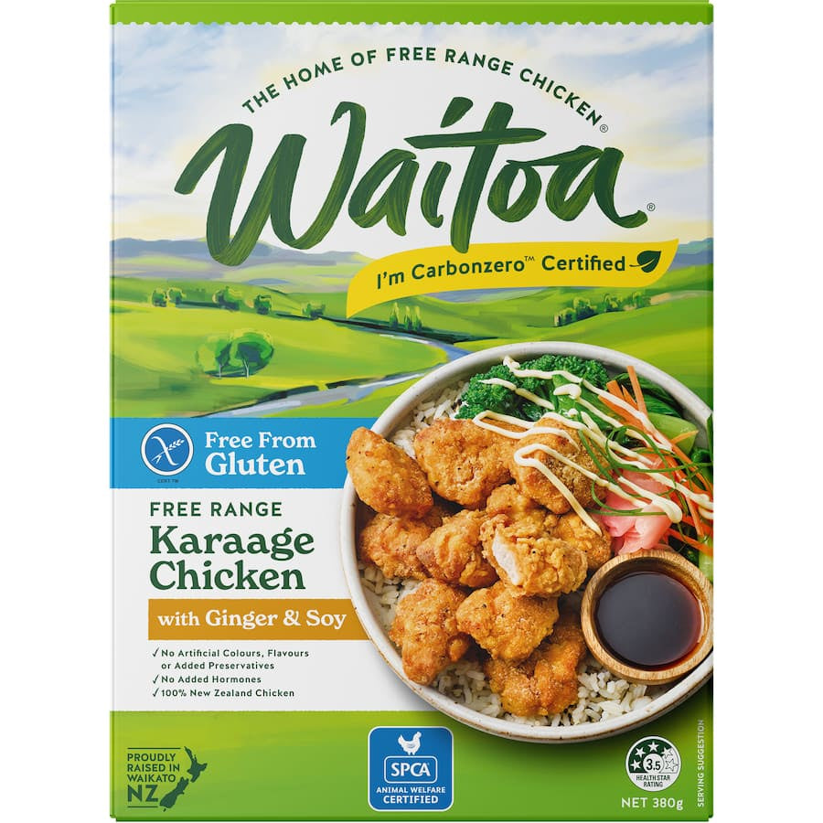 Waitoa Gluten Free Karaage Chicken 380g