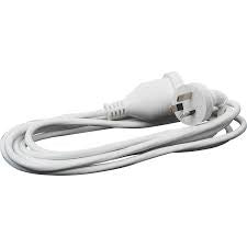 Xlectric Domestic White Extension Lead 2m