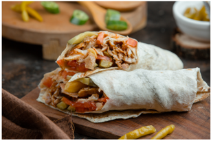 Butter Chicken Wraps Online Mealkit