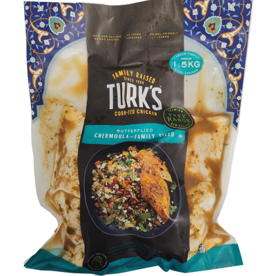 Turks Butterflied 1.5kg Chicken - Chermoula