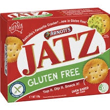 Arnotts Jatz Gluten Free Original Crackers 130g