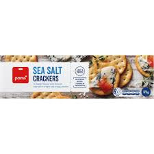 Pams Sea Salt Crackers 173g