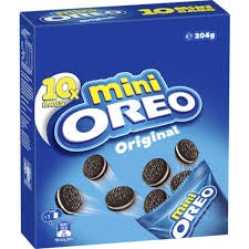 Oreo Mini Original Cookies 10pk 204g