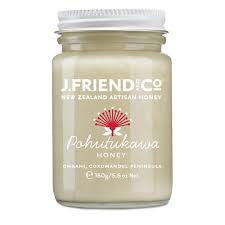 J Friend and Co Pohutukawa Raw Honey 160g