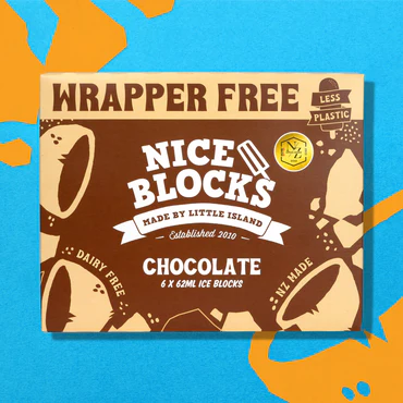 Little Island Chocolate Nice Blocks 6pk