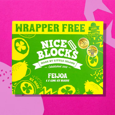 Little Island Feijoa Nice Blocks 6pk