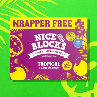 Little Island Tropical Nice Blocks 6pk