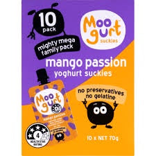 Moogurt Yoghurt Mango Passion 10pk