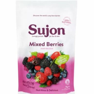 Sujon Frozen Mixed Berries 1kg