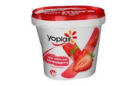 Yoplait Real Fruit Strawberry Yoghurt 1kg