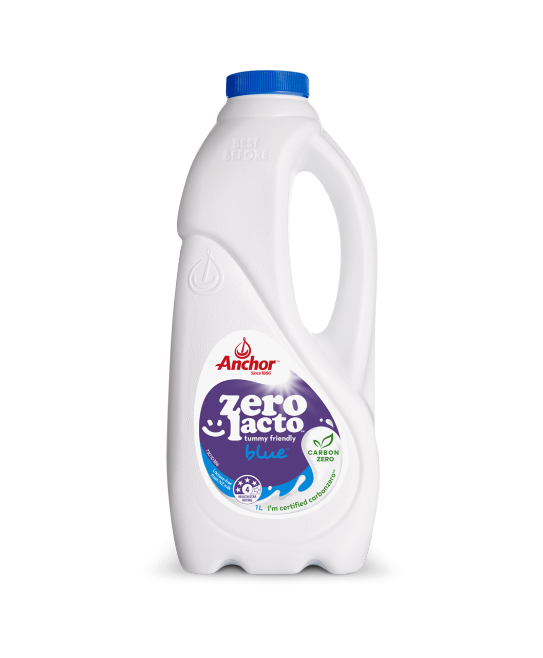 Anchor Blue Zero Lacto Milk 1L