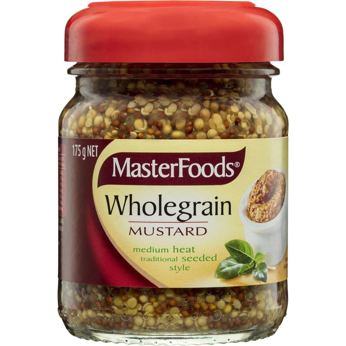 Masterfoods Mustard Wholegrain 175g