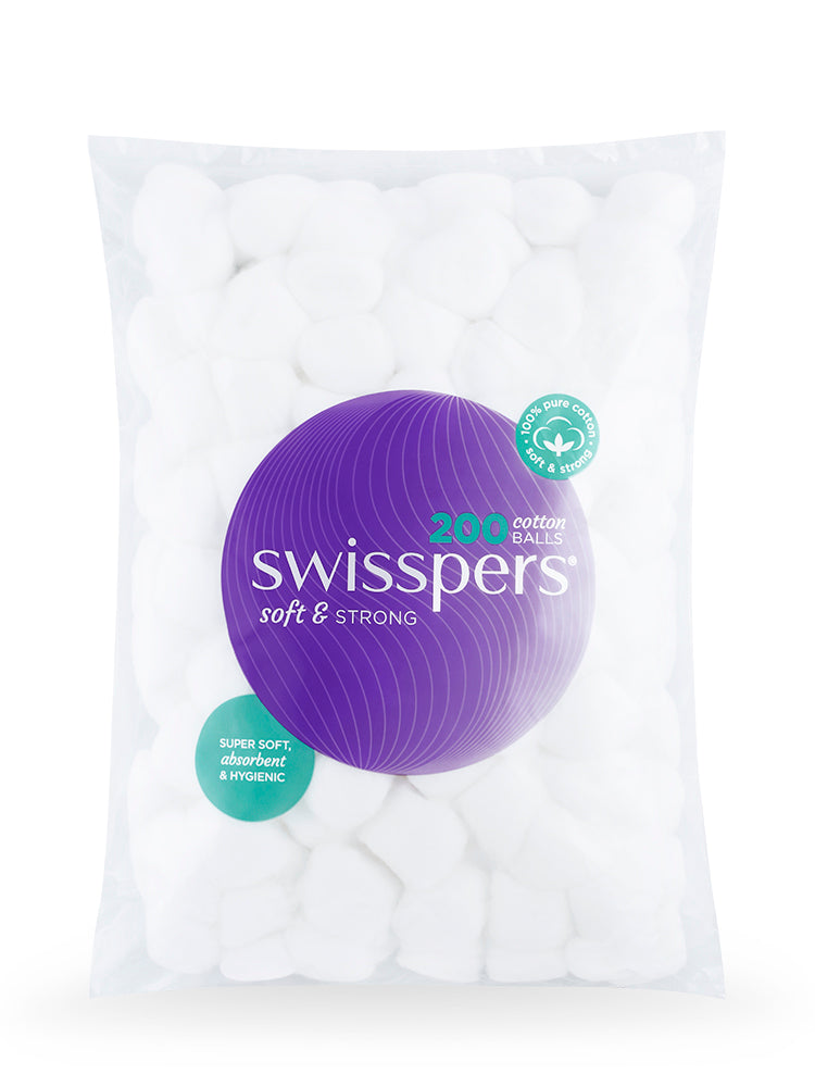 Swisspers Cotton Balls 200's (100g)