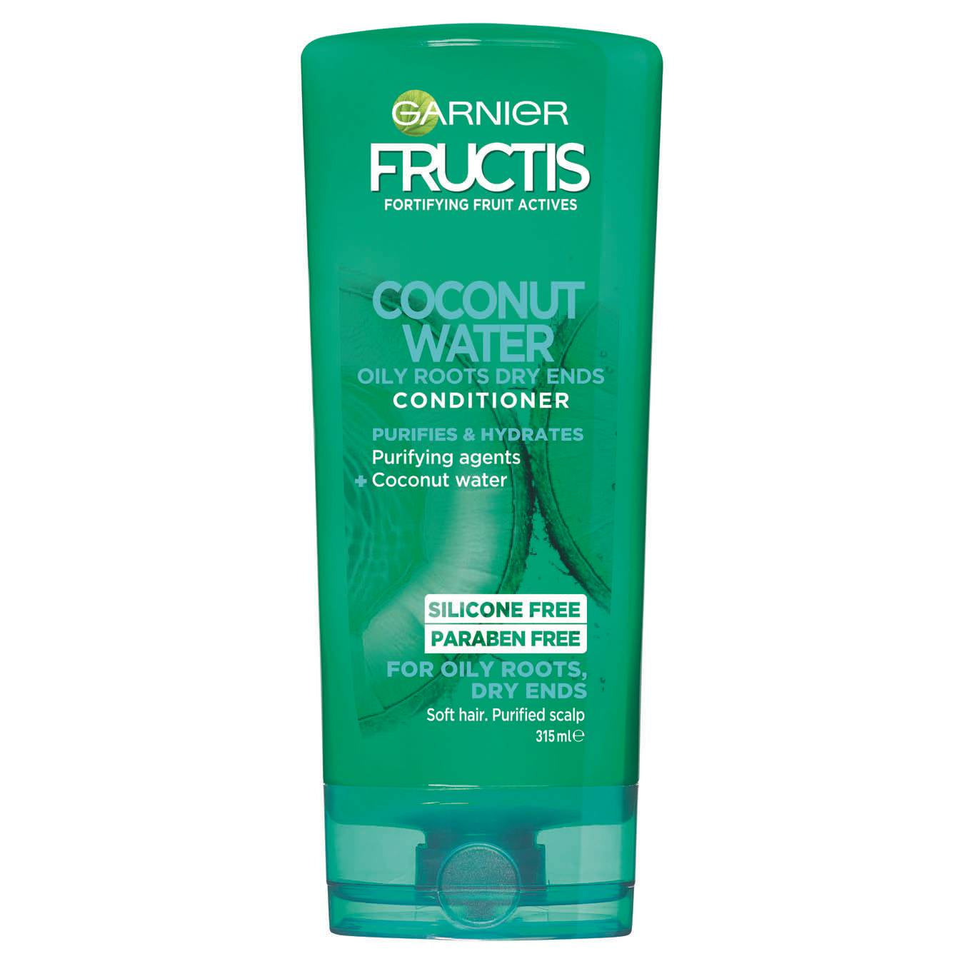 Garnier Fructis Conditioner Coconut Water Oily Roots Dry Ends