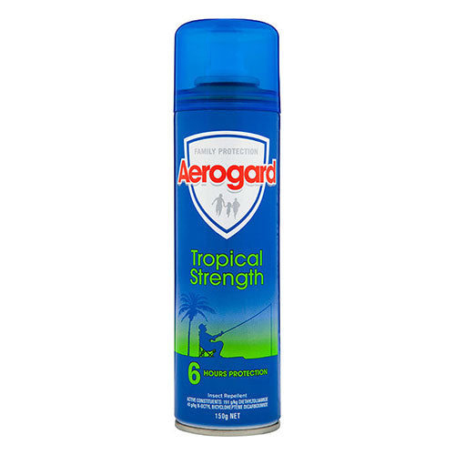 Aerogard Insect Repellent Tropical Strength Aerosol 150g