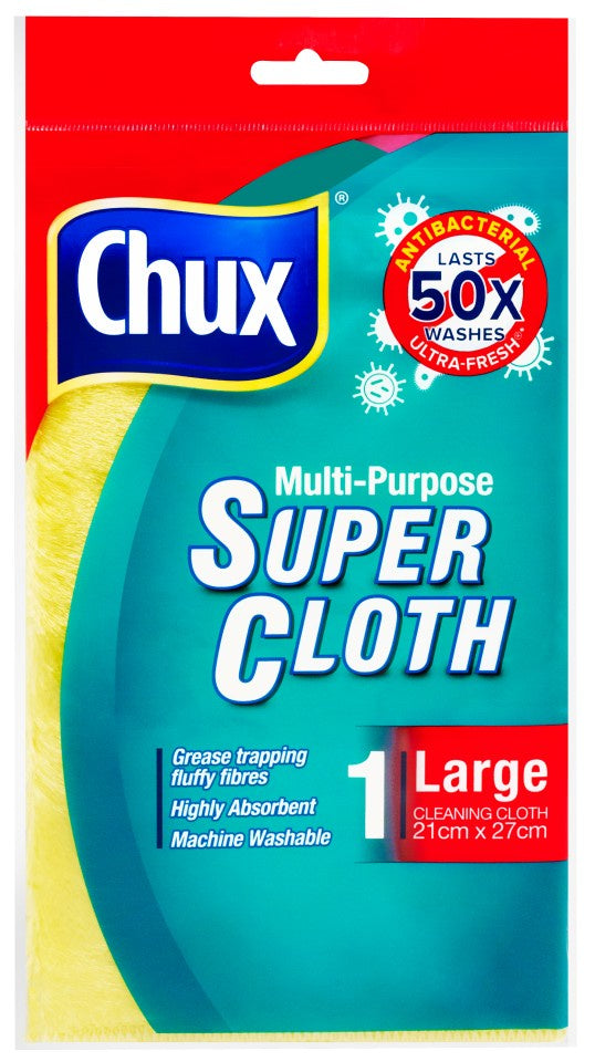 Chux Multi Purpose Super Cloth Large 21cm x 27cm