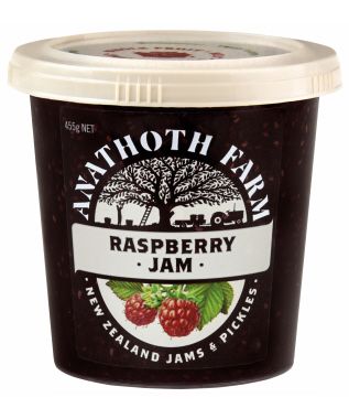 Anathoth Farm Raspberry Jam 455g