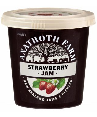 Anathoth Farm Strawberry Jam 455g