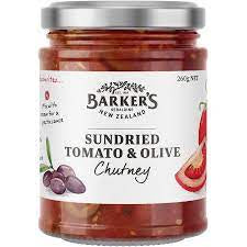 Barkers Sundried Tomato & Olive Chutney 260g