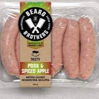 Beard Brothers Pork & Spiced Apple Sausages