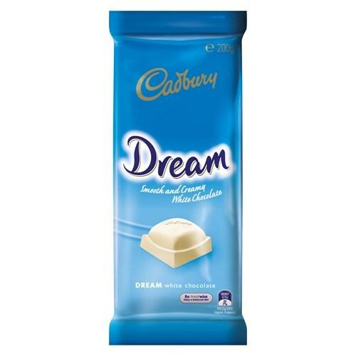 Cadbury Dream White Chocolate Block 180g