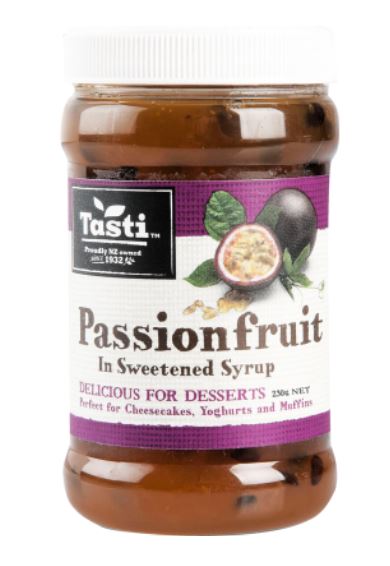 Tasti Passionfruit In Sweetened Syrup 230g