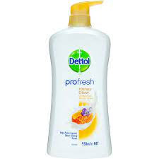 Dettol Honey Glow Shower Cream Pump 950ml