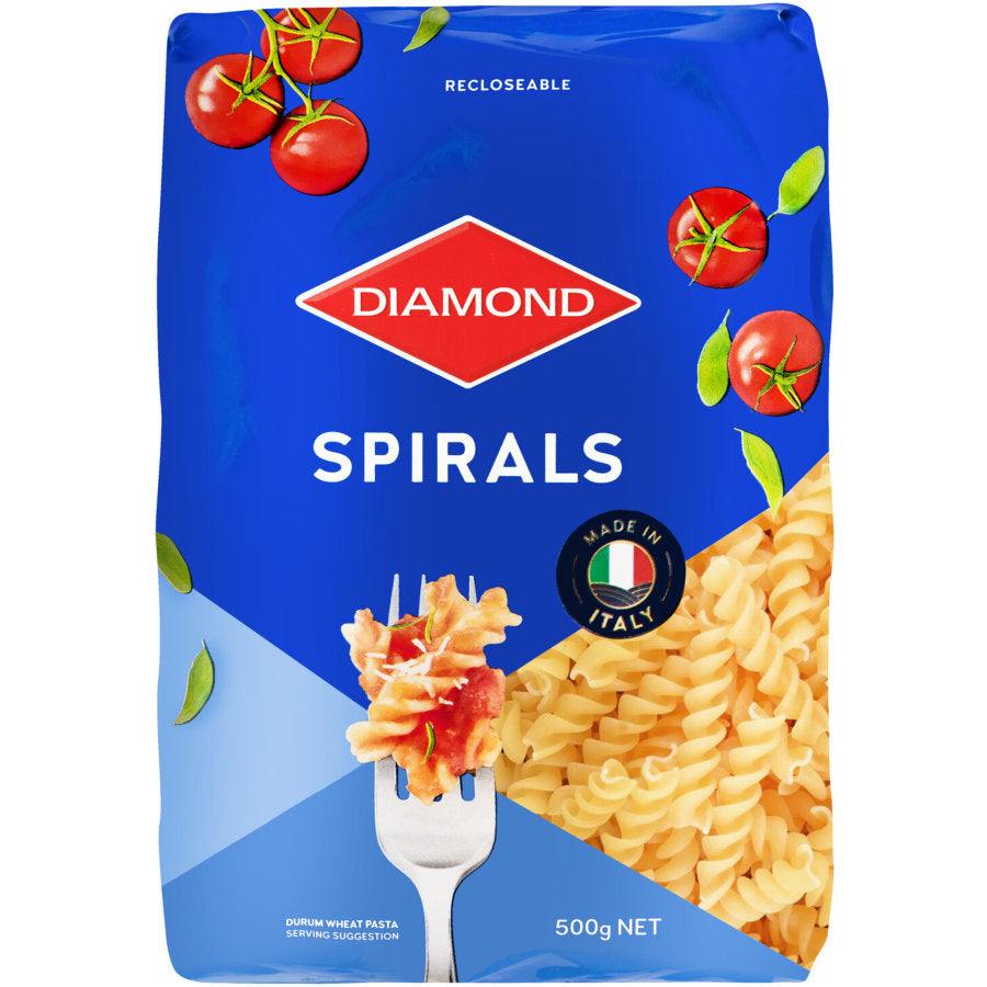 Diamond Pasta Spirals 500g