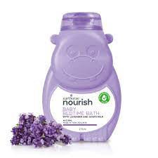 Earthwise Nourish Lavender And Goats Milk Baby Bed Time Bath 275ml