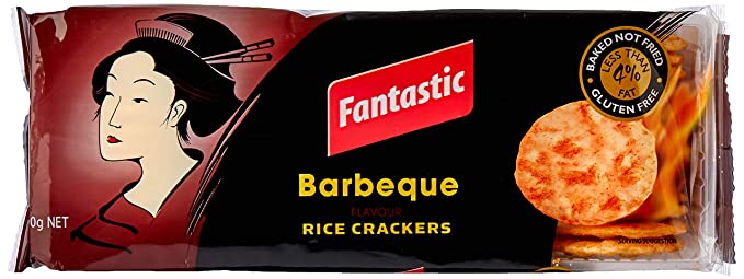 Fantastic BBQ Rice Crackers 100g