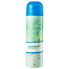 Gillette Satin Care Sensitive Skin Aloe Vera Shave Gel 195g