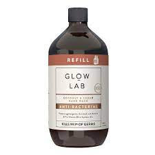 Glow Lab Antibacterial Hand Wash Coconut & Cedar Refill 900ml