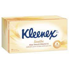 Kleenex Soothing Care Aloe Vera Facial Tissues 3ply 95pk